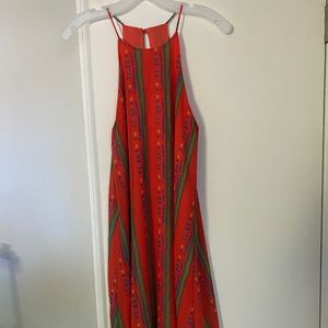 Short multi colored dress